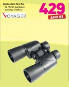 Voyager Binoculars 10 x 50