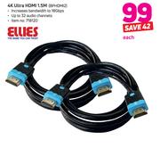 Ellies 4K Ultra HDMI 1.5m BPHDMI2-Each