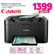 Canon Mb2140 4-In-1 Inkjet Printer