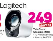 Logitech Twin Stereo Speakers Z120
