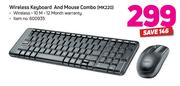 Wireless Keyboard And Bounce Combo MK220