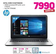 HP 15.6" Intel Core i5 Notebook