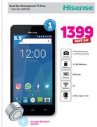 Hisense Dual SIM Smartphone T5 Plus Including Bluetooth Speaker