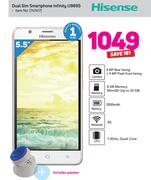 Hisense Dual SIM Smartphone Infinity U989S Including Speaker