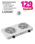 Logik Double Spiral Hotplate RSH-246083-01