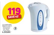 Logik 1.7L Cordless Kettle White RSH-441668-01