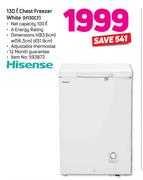 Hisense 130L Chest Freezer (White) H130CF0