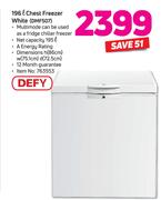 Defy 196L Chest Freezer (White) DMF507