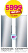 Bosch 326L All Fridge Metallic KSV33NI30 