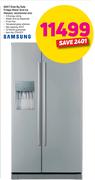 Samsung 660L Side By Side Fridge With Water And Ice Dispenser (Metallic) RSA1DHMG1 XFA