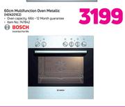 Bosch 60cm Multifunction Oven (Metallic) HEN201E2