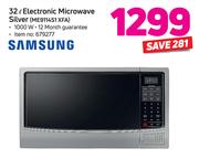 Samsung 32L Electronic Microwave (Silver) ME9114S1 XFA