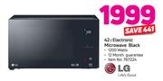 LG 42L Electronic Microwave (Black)