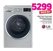LG 8Kg Titan Front Load Washing Machine FH4U2TNP8S