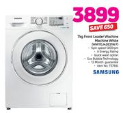 Samsung 7Kg Front Loader Washing Machine (White) WW70J42631W F 