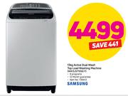 Samsung 13Kg Active Dual Wash Top Load Washing Machine WA13J5710SG F