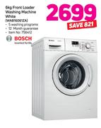 Bosch 6Kg Front Loader Washing Machine (White) WAB16061ZA