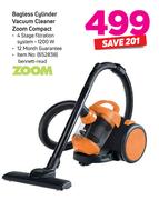 Zoom Bagless Cylinder Vacuum Cleaner Zoom Compact 