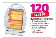 Sunbeam Quartz Heater SHQ-100G