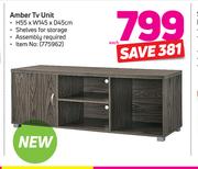 Amber TV Unit