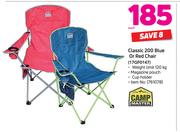 Camp Master Classic 200 Blue Or Red Chair-Each