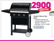 Cadac Classic 3 Burner Gas Braai