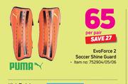 Puma Evo Force2 Soccer Shine Guard-Per Pair