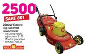 Wolf Garden 2600W Electric Big Bad Wolf Lawnmower