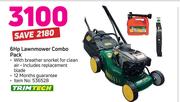 Trimtech 6HP Lawnmower Combo Pack Including Replacement Blade