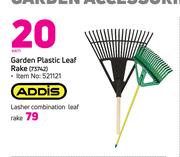 Addis Garden Plastic Leaf Rake-Each