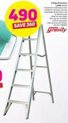 Gravity 6 Step Aluminium Ladder HSL6