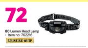 Leisure Quip 80 Lumen Head Lamp