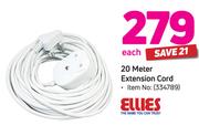Ellies 20 Meter Extension Cord