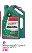 Castrol 5L Maganatec 40 Engine Oil