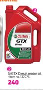 Castrol 5L GTX Diesel Motor Oil