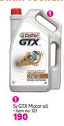 Castrol 5L GTX Motor Oil