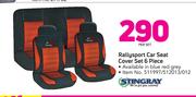 Stingray Rallysport Car Seat Cover Set 6 Piece