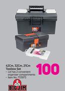 Big Jim 42cm, 32cm, 21cm Toolbox Set