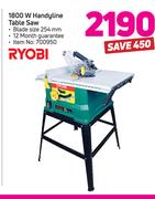 Ryobi 1800W Handyline Table Saw