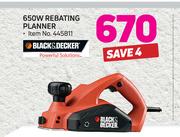 Black & Decker 650W Rebating Planner