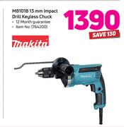 Makita M8101B 13mm Impact Drill (Keyless Chuck)