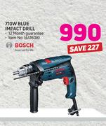 Bosch 710W Blue Impact Drill