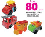 Assorted Block Sets-Per Unit