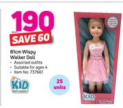 Kid Connection 81Cm Wispy Walker Doll