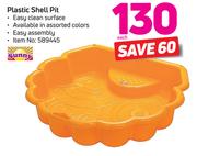 Sunny Plastic Shell Pit