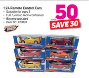 Adventure Wheels 1:24 Remote Control Cars-Each