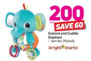 Bright Starts Explore And Cuddle Elephant-Each