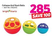 Bright Starts Collapse And Stack Balls-Each