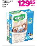 Huggies Nappies Jumbo Boy Sizes-Each