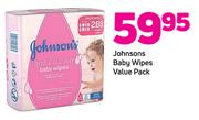 Johnsons Baby Wipes Value Pack